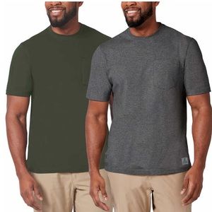 Rugged Elements Men’s Work Tee, 2-pack